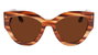 Victoria Beckham VB628S-230 Gafas de sol con cristales marrones