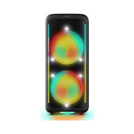 Philips TAX5000E/10 Altavoz Party Bluetooth 5.4 IPX4 Negro con Batería Recargable, 100 W, Woofer 8", Iluminación LED, Autonomía 14h