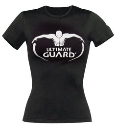 Ultimate Guard Camiseta Chica Logo Negro talla M