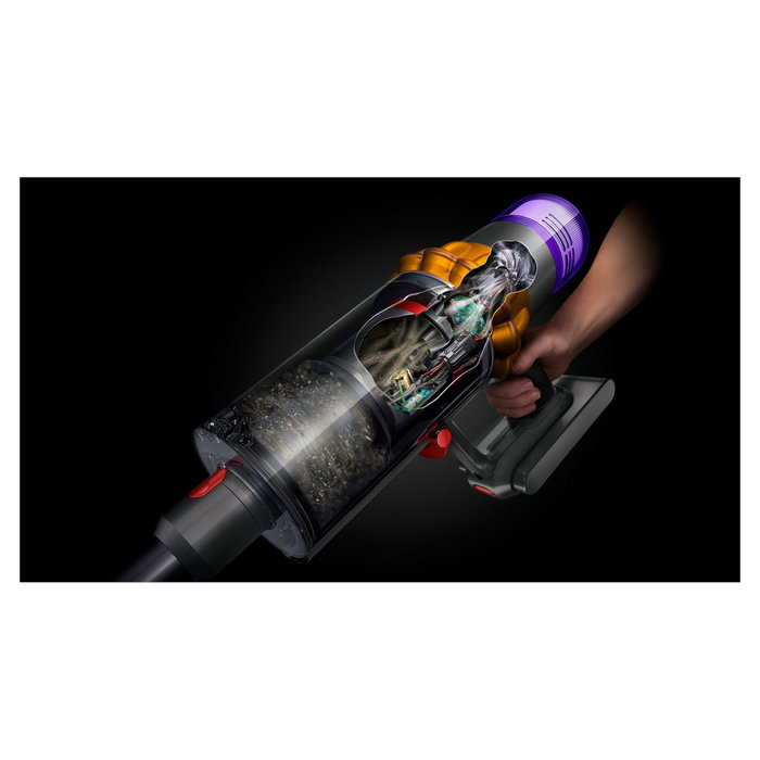 Dyson V15 Detect Absolute Níquel, Amarillo