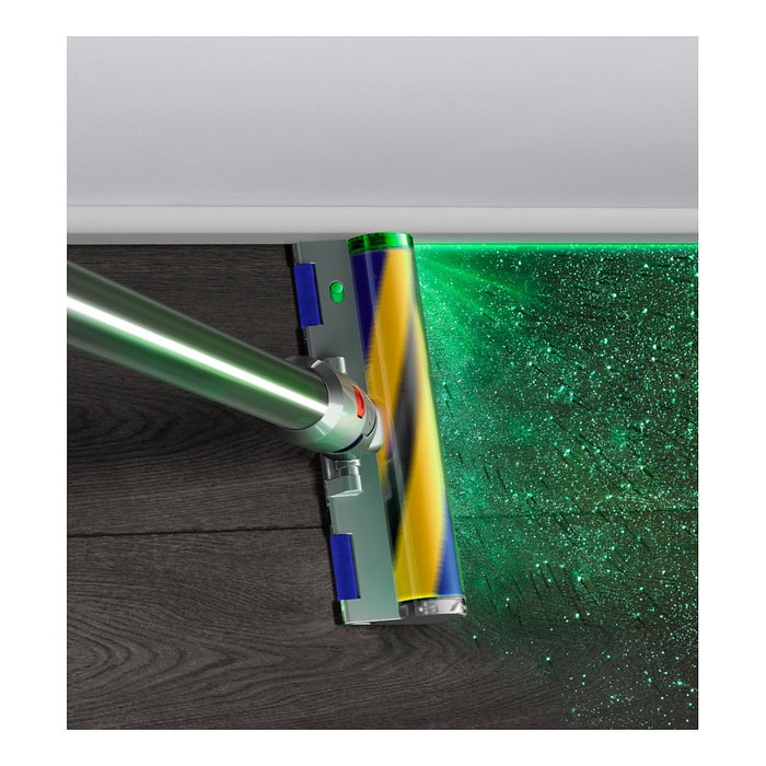 Dyson V15 Detect Absolute Aspiradora Escoba Ciclónica Potente 240 AW con Pantalla y Cepillo LED