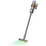 Dyson Aspiradora sin Cable V15 Detect Absolute 446986-01 con Batería, 230 AW, 60 Min Autonomía, HEPA, Fluffy Optic y Digital Motorbar, Cubo 0.77L