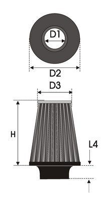 Green Filters Filtro Universal GF K25.265BC