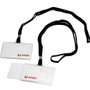 Grafoplás Portadistintivo Inyectado con Cordón Negro 65x95mm Pack de 50
