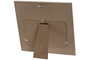 DKD Home Decor Marco de Fotos Boho Natural Blanco 20 x 19 x 1 cm (4 Unidades)