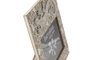 DKD Home Decor Marco de Fotos Boho Natural Blanco 20 x 19 x 1 cm (4 Unidades)