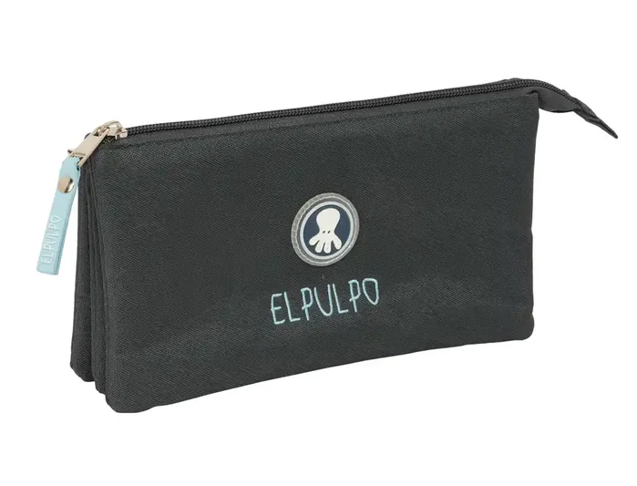 Safta Portatodo Triple El Pulpo Basics Grafito Safta Portatodo Triple El Pulpo Basics Grafito