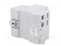 HAGER Limitador de sobretensiones Tipo 1+2 de 4 polos 50kA 1,5kV