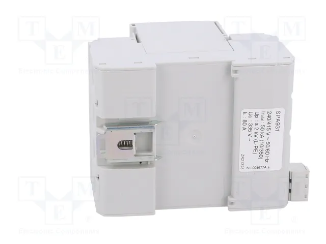 HAGER Limitador de sobretensiones Tipo 1+2 de 4 polos 50kA 1,5kV HAGER Limitador de sobretensiones Tipo 1+2 de 4 polos 50kA 1,5kV