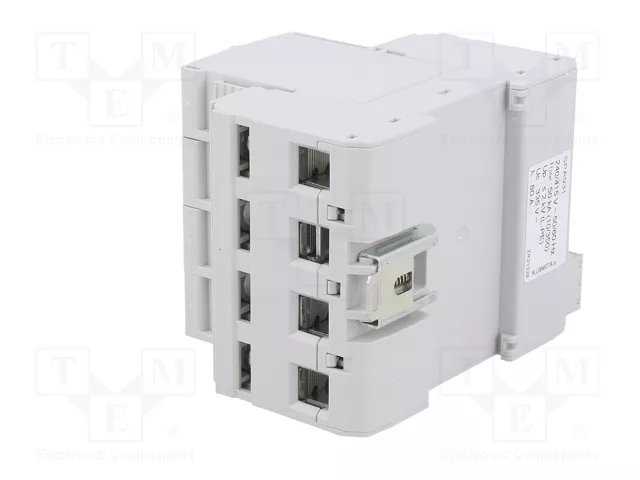 HAGER Limitador de sobretensiones Tipo 1+2 de 4 polos 50kA 1,5kV HAGER Limitador de sobretensiones Tipo 1+2 de 4 polos 50kA 1,5kV