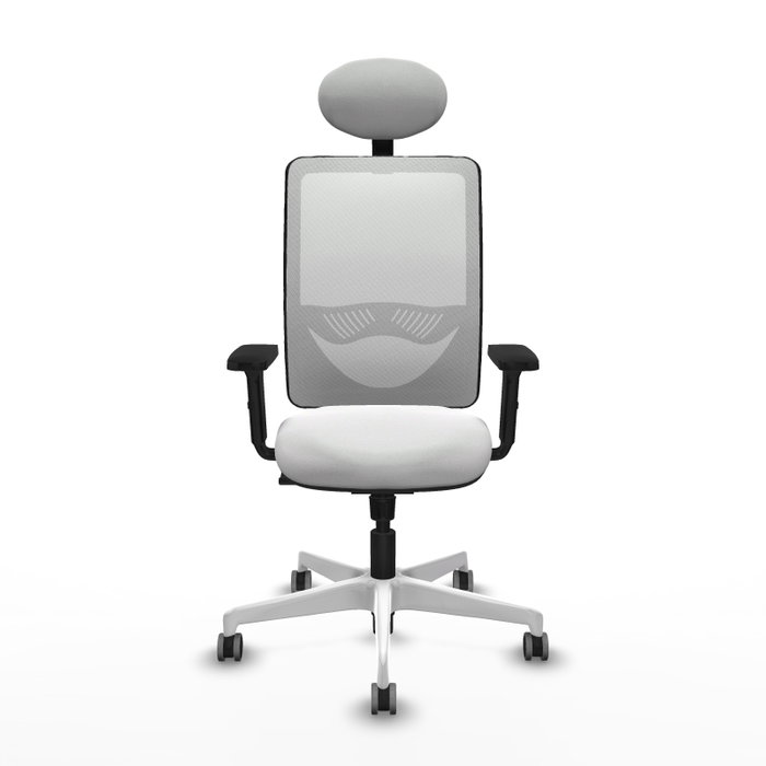 PIQUERAS Y CRESPO Silla de oficina Zulema Blanca con Mecanismo Sincro PIQUERAS Y CRESPO Silla de oficina Zulema Blanca con Mecanismo Sincro