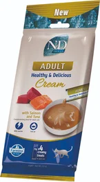 Farmina N&D Ocean Cat Creamy Atún y Salmón 15x60g