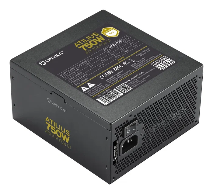 Unykach ATILIUS 3.1 750W Gold Unykach ATILIUS 3.1 750W Gold
