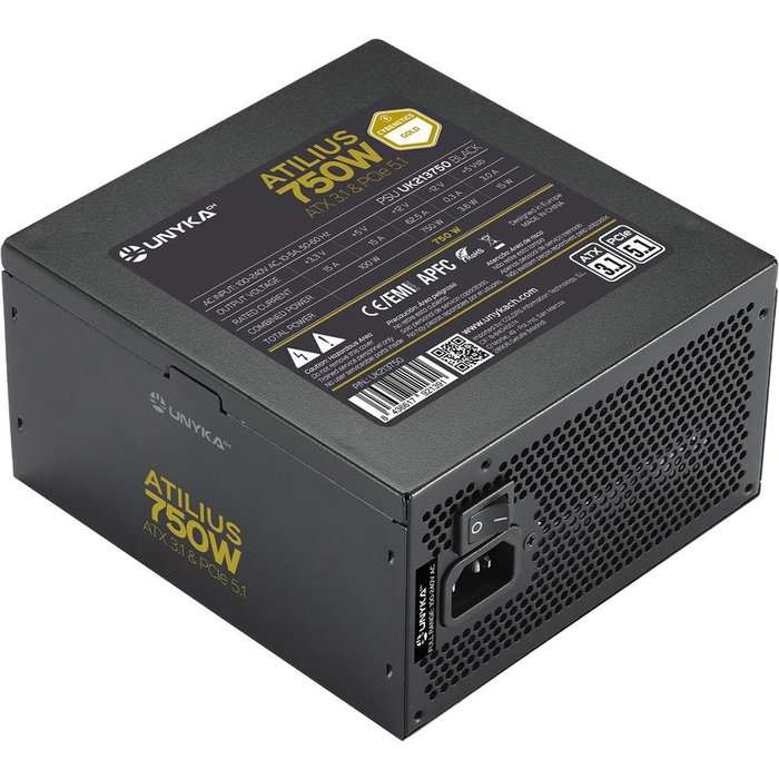 Unykach ATILIUS 3.1 750W Gold Unykach ATILIUS 3.1 750W Gold