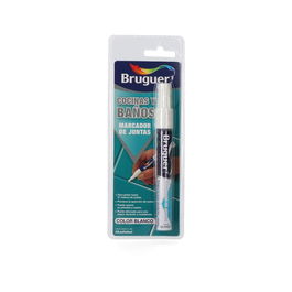 Bruguer Marcador de Juntas Blanco Mate Sin Olores para Interior Blister 7ml