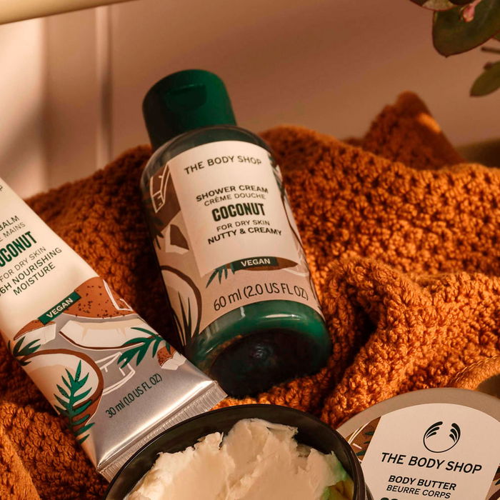 The Body Shop Gel de ducha COCONUT aroma a coco hidratante 60 ml The Body Shop Gel de ducha COCONUT aroma a coco hidratante 60 ml