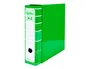 Liderpapel Archivador de Palanca A4 Filing System Forrado Lomo 80mm Verde con Caja y Compresor Metálico