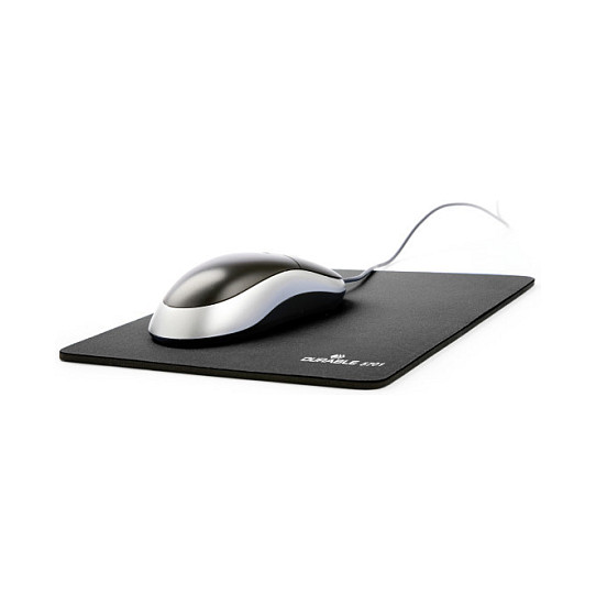 Durable Alfombrilla de Ratón 570158 Carbón Vegetal Antideslizante, 260 x 220 x 6 mm