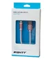 Eightt Cable Lightning a USB A de 1m, Nylon Trenzado, Rosa