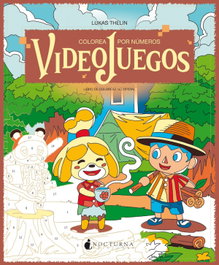 NOCTURNA EDICIONES Colorea por números: Videojuegos, VV.AA. - NOCTURNA EDICIONES