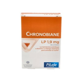 PILEJE Chronobiane Lp 1,9Mg. 30 Comprimidos - Complemento alimenticio con melatonina para el sueño fragmentado