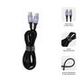 Subblim SUBCAB-C10010 Cable USB C a USB C 1m 100W Carga Rápida PD 3.0 QC 3.0 Compatible con iPhone Samsung MacBook iPad Pixel Color Blanco