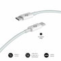 Subblim Cable USB-C a USB-C Plus 100W Blanco 1m