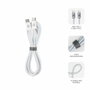 Subblim Cable USB-C a USB-C Plus 100W Blanco 1m