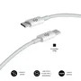Subblim Cable USB-C a USB-C 100W 1m Blanco - Carga Rápida PD 3.0 y QC 3.0 con Chip E-Marker, Compatible con iPhone 15, Samsung Galaxy S24, MacBook Pro