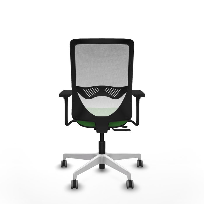PIQUERAS Y CRESPO Silla de oficina Zulema con mecanismo Sincro/Traslack, Verde y Blanco PIQUERAS Y CRESPO Silla de oficina Zulema con mecanismo Sincro/Traslack, Verde y Blanco