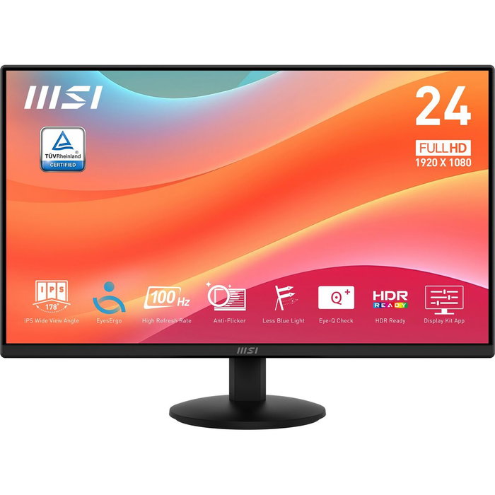 MSI Pro MP242L 23.8'' Full HD IPS 100Hz Negro