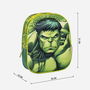Cerdá Mochila Infantil 3D Avengers Hulk 25.0 x 31.0 x 10.0 cm