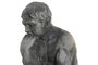 DKD Home Decor Figura de Cemento Pensador Desgastado Gris