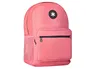 Antartik Mochila escolar con asa y bolsillo frontal con cremallera, color Coral, 320x140x430 mm