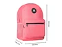 Antartik Mochila escolar con asa y bolsillo frontal con cremallera, color Coral, 320x140x430 mm