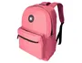 Antartik Mochila escolar con asa y bolsillo frontal con cremallera, color Coral, 320x140x430 mm