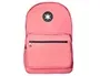 Antartik Mochila escolar con asa y bolsillo frontal con cremallera, color Coral, 320x140x430 mm