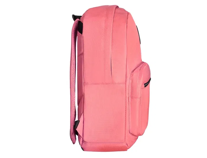 Antartik Mochila escolar con asa y bolsillo frontal con cremallera, color Coral, 320x140x430 mm