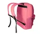 Antartik Mochila escolar con asa y bolsillo frontal con cremallera, color Coral, 320x140x430 mm