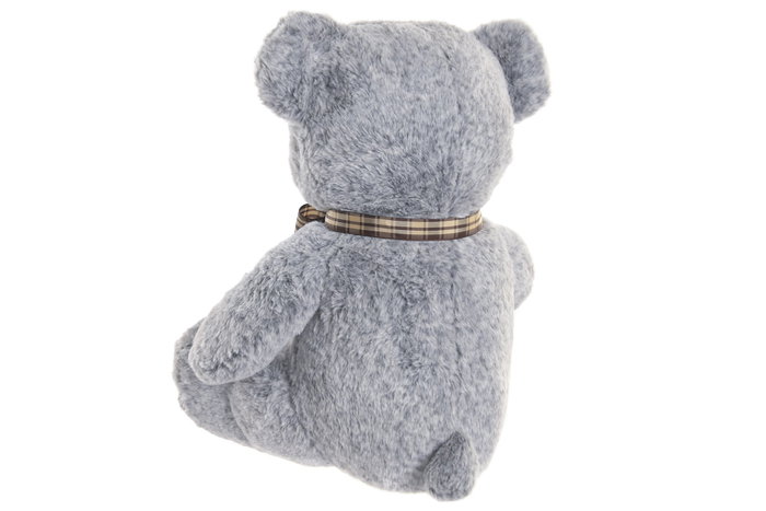 DKD Home Decor Peluche Baby Oso Beige Gris 34 x 42 x 32 cm (6 Unidades)