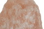 DKD Home Decor - Lámpara de Sal del Himalaya Sobremesa, Estilo Árabe, Rosa Natural, Incluye Bombilla E14, 17x35x17 cm