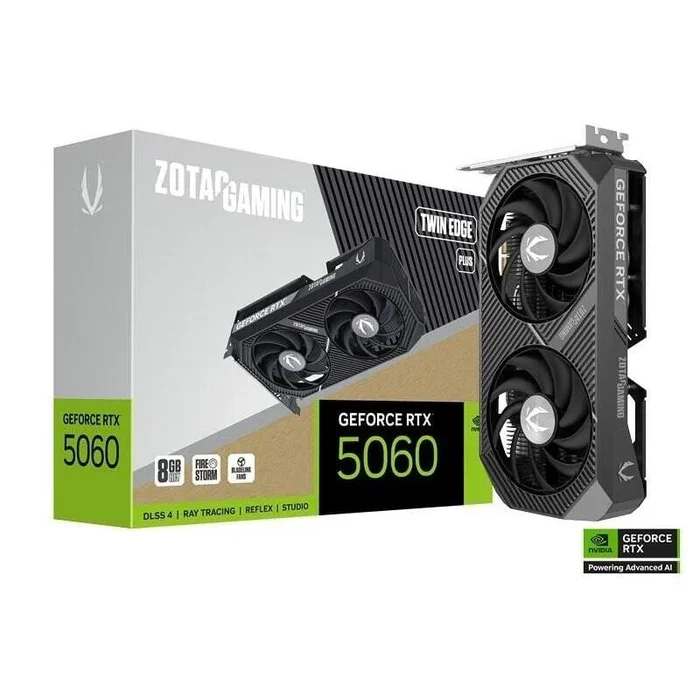 ZOTAC GeForce RTX 5060 Twin Edge Plus 8GB GDDR7 ZOTAC GeForce RTX 5060 Twin Edge Plus 8GB GDDR7