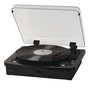 Denver VPL-230B Tocadiscos Vinilo Semiautomático Negro con Bluetooth, USB, MP3, Altavoces y 3 Velocidades (33 1/3, 45, 78 RPM)