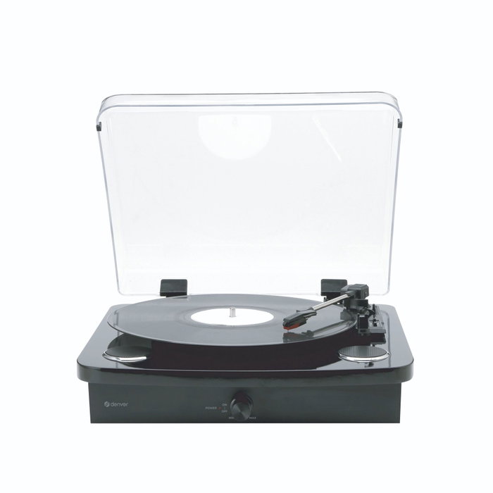 Denver VPL-230B Tocadiscos Retro con Bluetooth Dual y USB Denver VPL-230B Tocadiscos Retro con Bluetooth Dual y USB