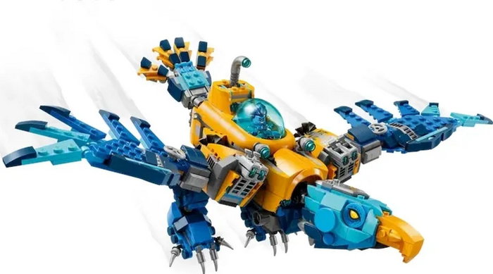 LEGO DREAMZzz Submarino Cocodrilo 71512, Set de Construcción 2 en 1 de 1107 piezas, +8 años