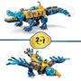 LEGO 71512 - Set de Construcción LEGO DREAMZzz Submarino Cocodrilo, Juguete 2 en 1 para Niños de 8+ Años