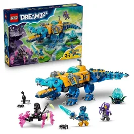 LEGO 71512 - Set de Construcción LEGO DREAMZzz Submarino Cocodrilo, Juguete 2 en 1 para Niños de 8+ Años