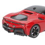 BURAGO Ferrari SF 90 Stradale Coche a Escala 1:24 con Apertura de Puertas Manual, Tamaño 24x12x10cm para +3 Años