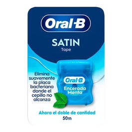 Oral-B Satin Tape Seda Dental Menta 25 Mtrs.
