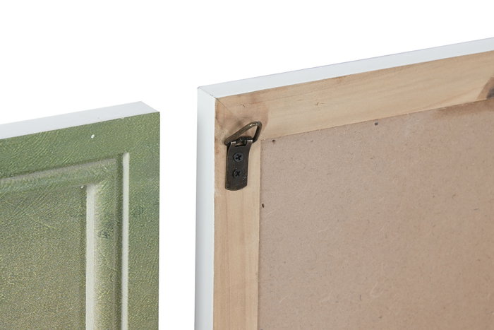DKD Home Decor Cuadro MDF 50x50 Perrito Color Surtido de 4 Unidades DKD Home Decor Cuadro MDF 50x50 Perrito Color Surtido de 4 Unidades